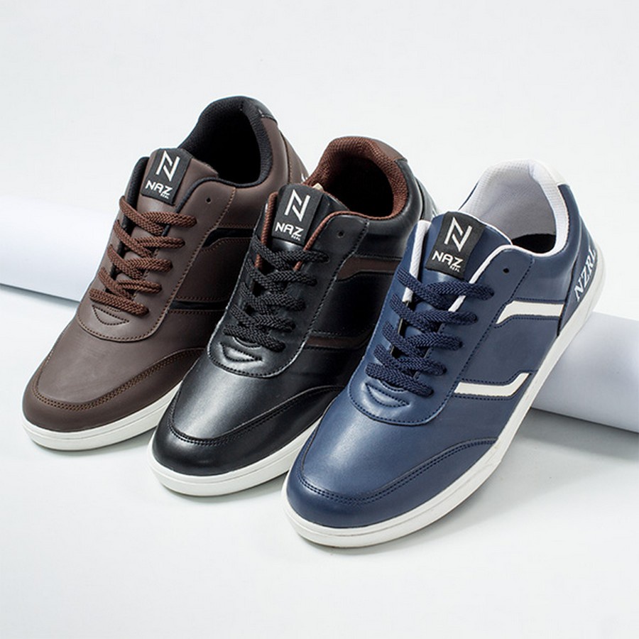 Sepatu Sneakers Casual Pria Cowok Model Terbaru DEDRICK NAZ Amron Store