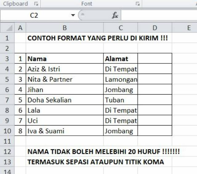 Cetak Label Nama Tamu Undangan Pernikahan Murah Custom Shopee Indonesia