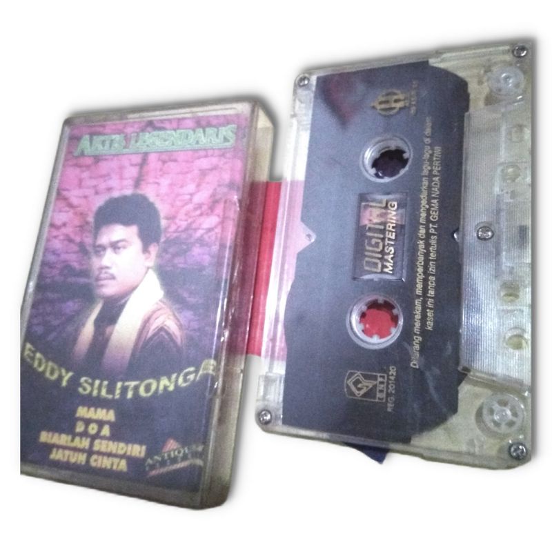 Kaset pita Eddy Silitonga : Artis Legendaris.