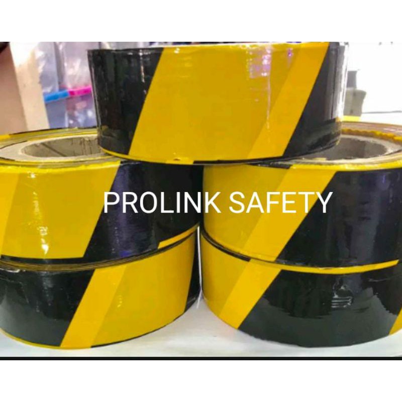 PILICE LINE 3 inch x 300 mtr KUNING HITAM BARICADE