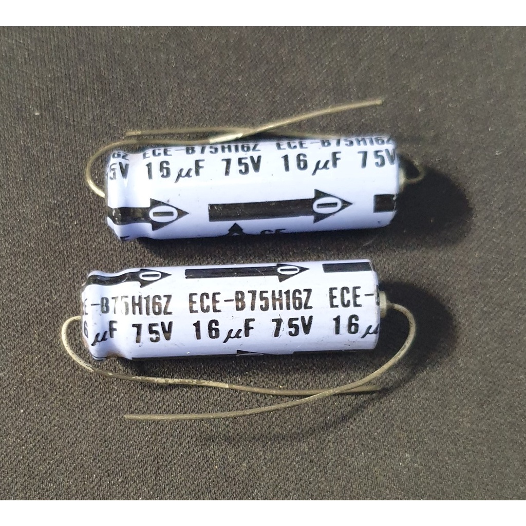 Elco Capacitor 16uf 75v CE Original