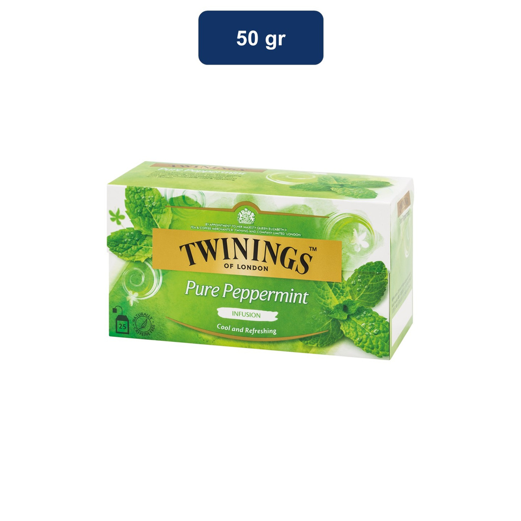 

Twinings Teh Celup Pure Peppermint 50 gr