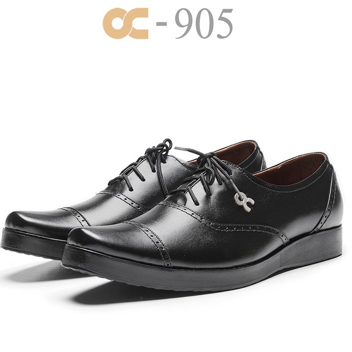 OC 905 BLACK SEPATU KULIT PRIA TERBAIK ODONCIBADUYUT