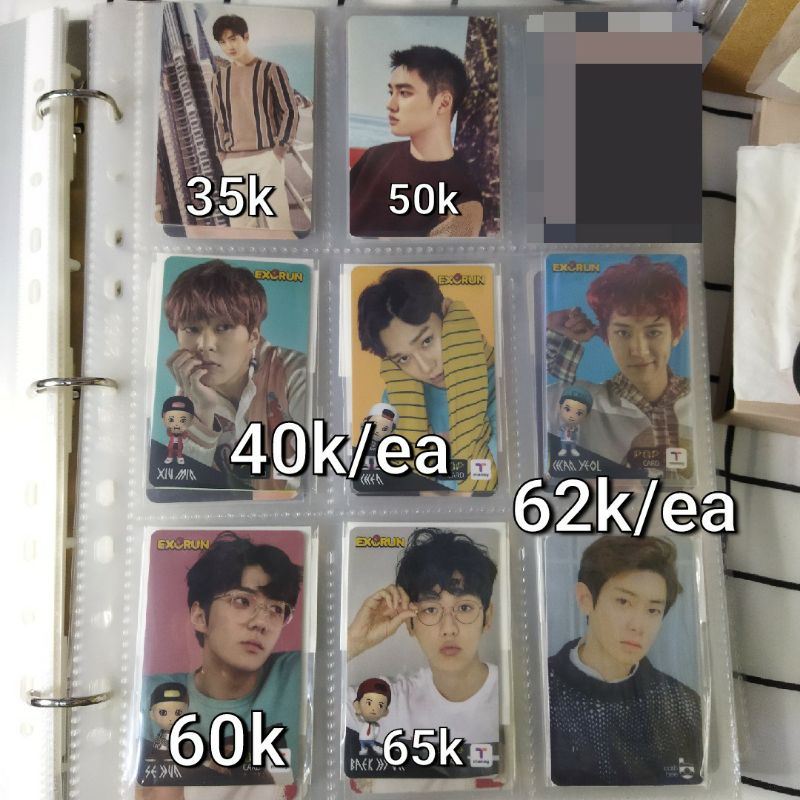 [READY] TMONEY EXO SEHUN XIUMIN CHEN CHANYEOL CY BBH BAEKHYUN CASHBEE SG 2017 SUHO D.O. DO KYUNGSOO 