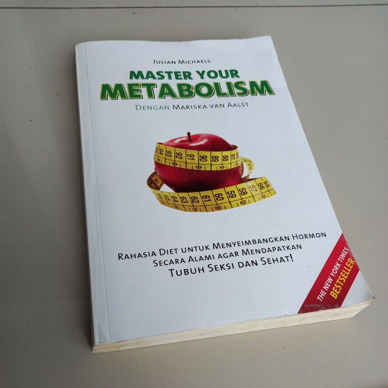 BUKU MASTER YOUR METABOLISM DENGAN MARISKA VAN AALST