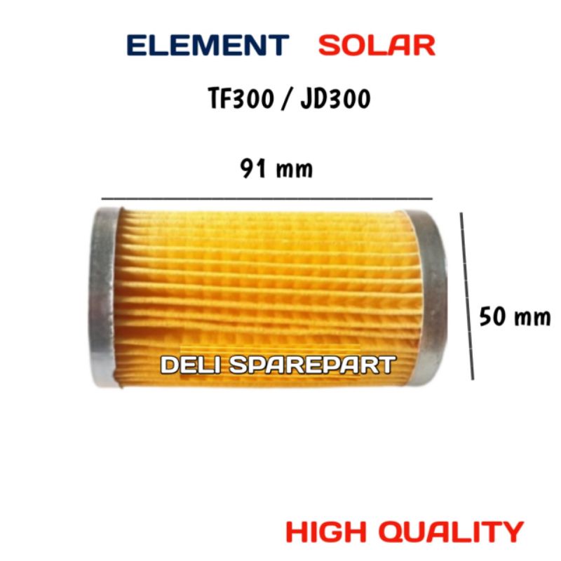 TF300 JD300 Element fost solar filter minyak solar saringan minyak solar tf300 jd300