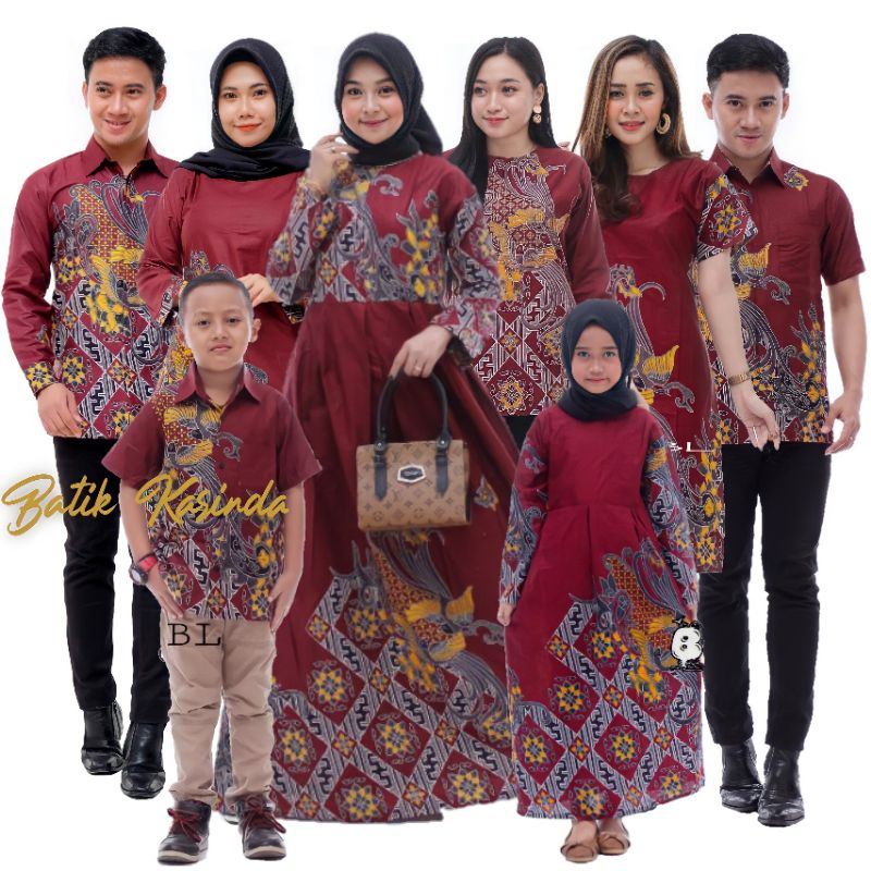 Baju batik Couple Keluarga Ayah Ibu Anak Pasangan Suami Istri Atasan Wanita Pria Dan Anak Anak Sania Ruflle Ori Ndoro Jowi Modern Family Lebaran Terbaru 2023