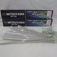 MS-360 Lampu LED Hujan Meteor RGB Color Dua Sisi 30cm Warna Warni
