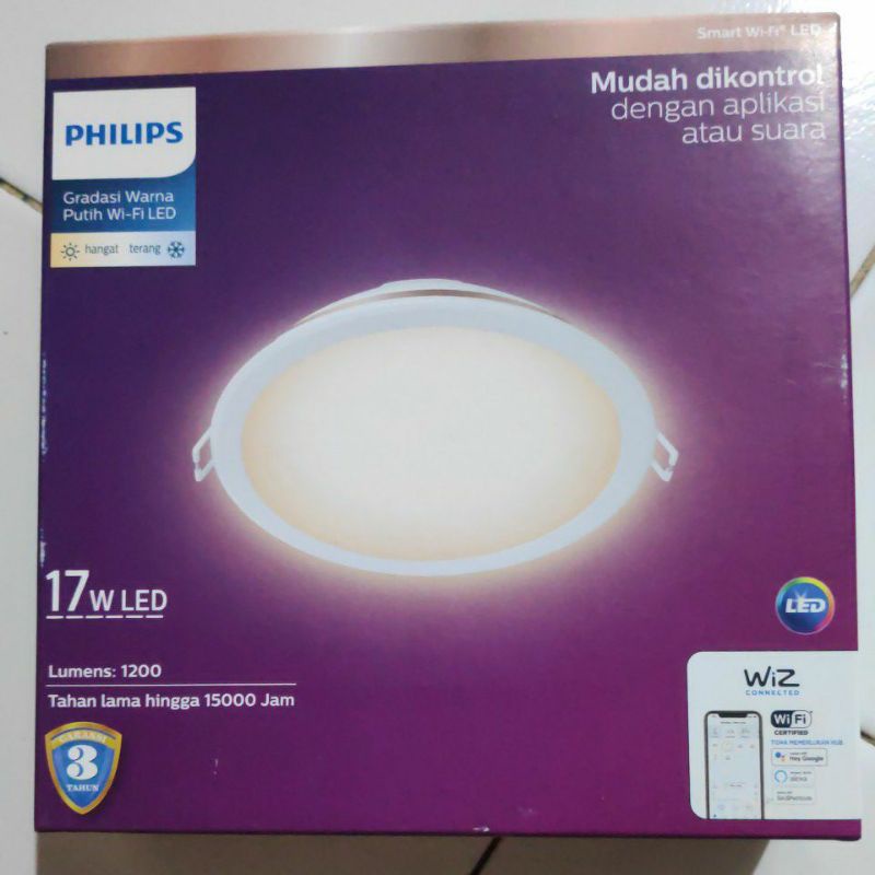 Philips Downlight Wifi 17w Tunable White