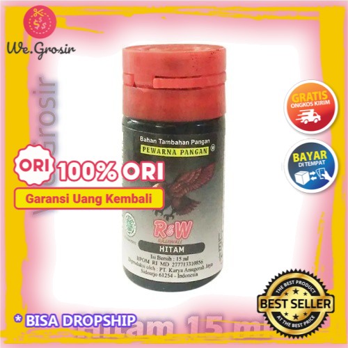

Pewarna Makanan Rajawali 15 ml - Hitam