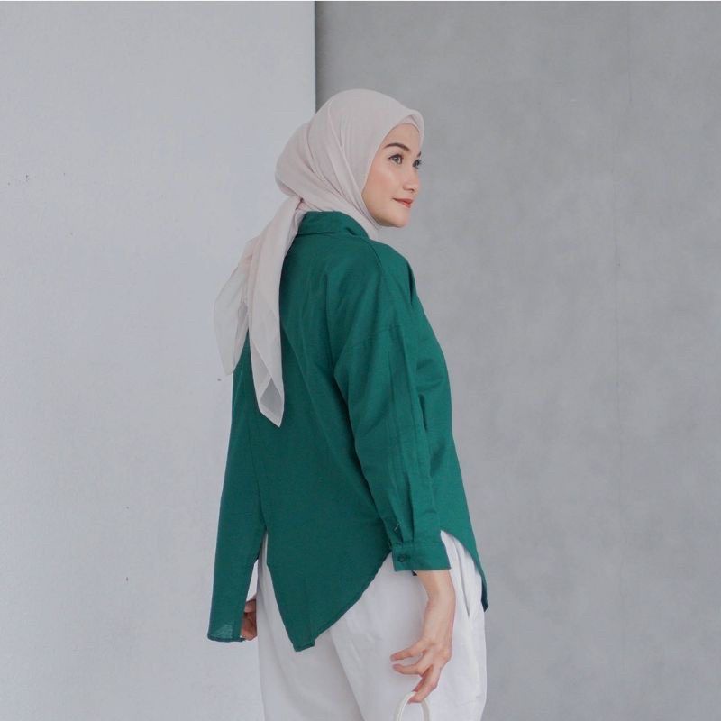 Kemeja Katon Linen Jumbo/Kemeja Polos Size XXX/Atasan XXX JUMBO