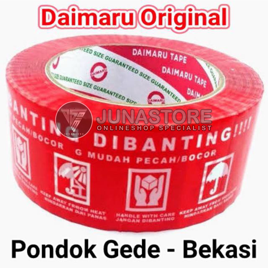 

Lakban OPP jangan dibanting daimaru 48mm x 100meter