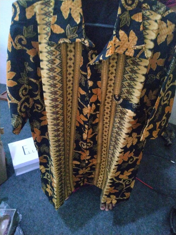 Hem Batik Pria Motif Paya Gold/silfer/maron/fanta/biru/kemeja Batik Pria M L Xl Xxl