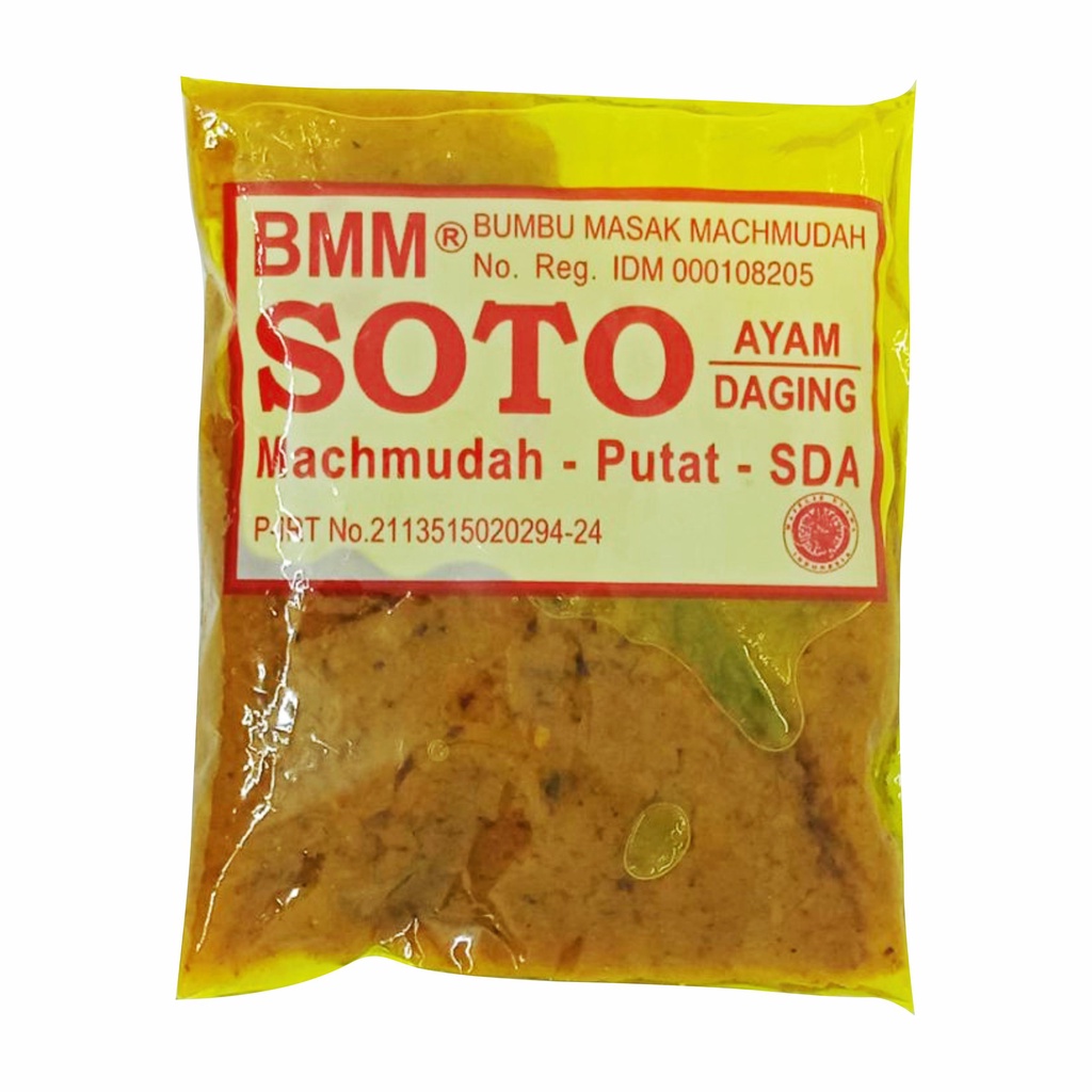 

KIRIM BESOK Bumbu Masak Machmudah BMM - Soto (±55gr)