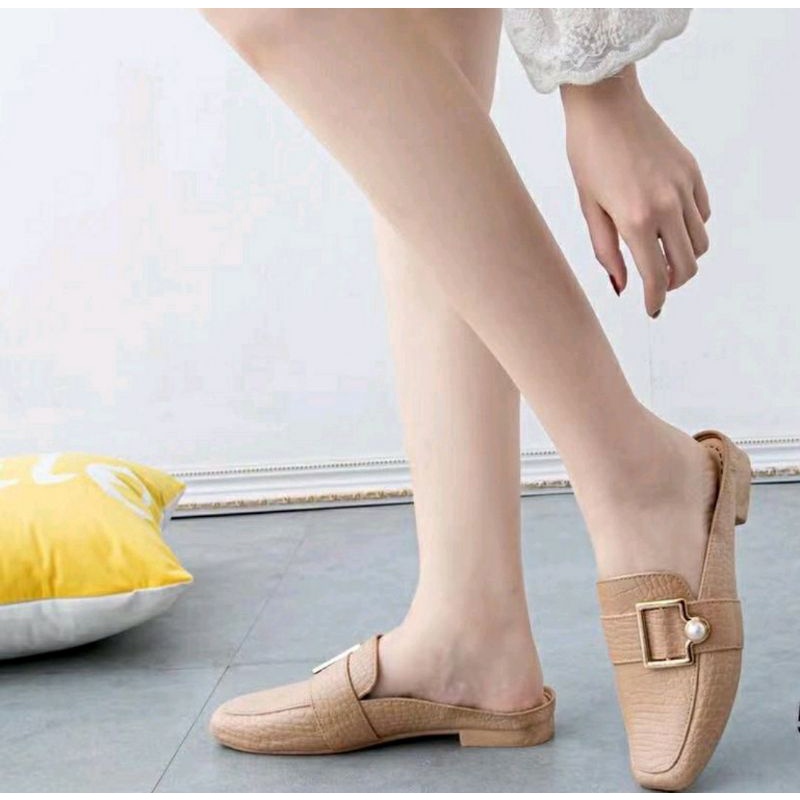 Sandal Flat Jelly Import BEATRIX / Sandal Selop Wanita