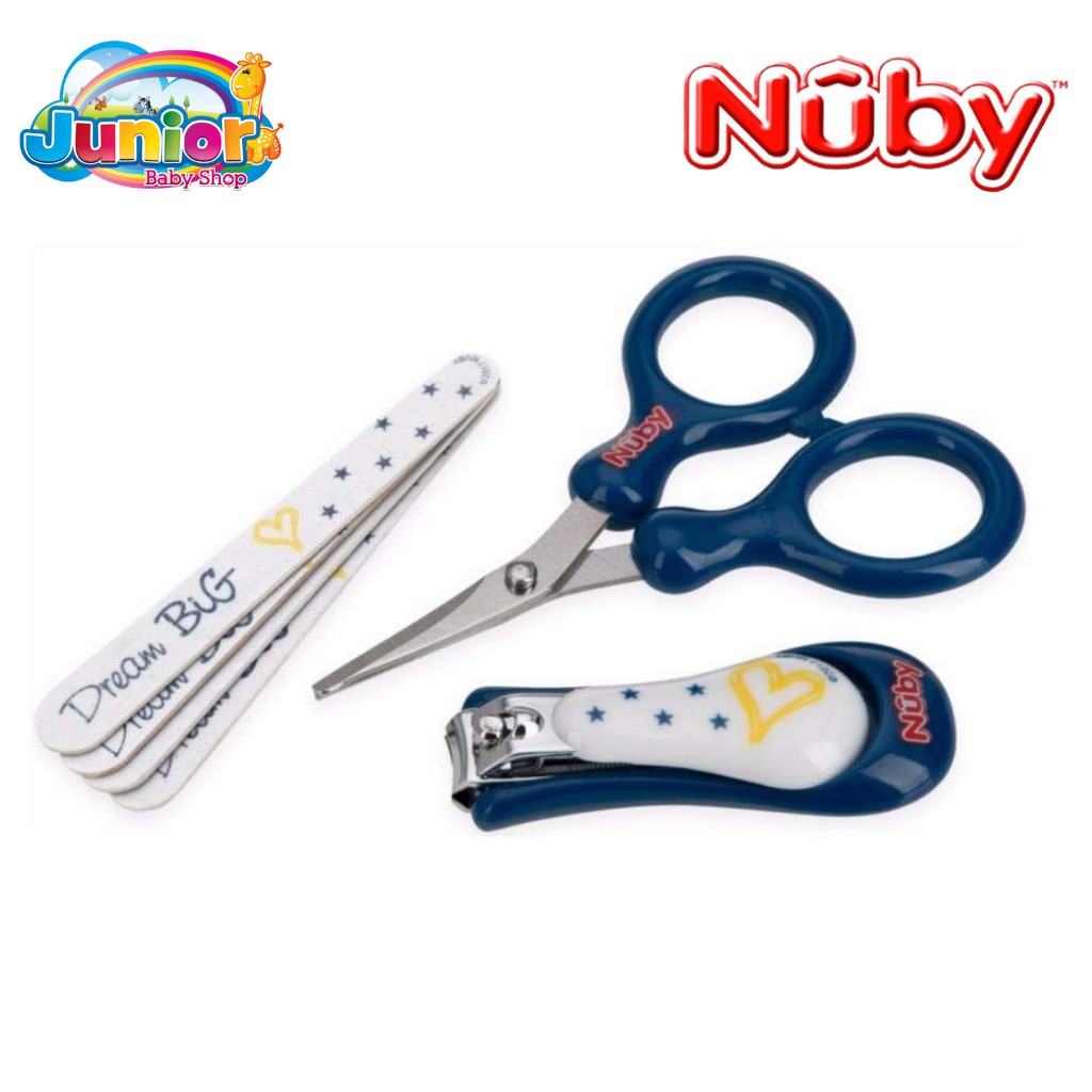 Nuby 8pcs Groom Set Clip Scissors