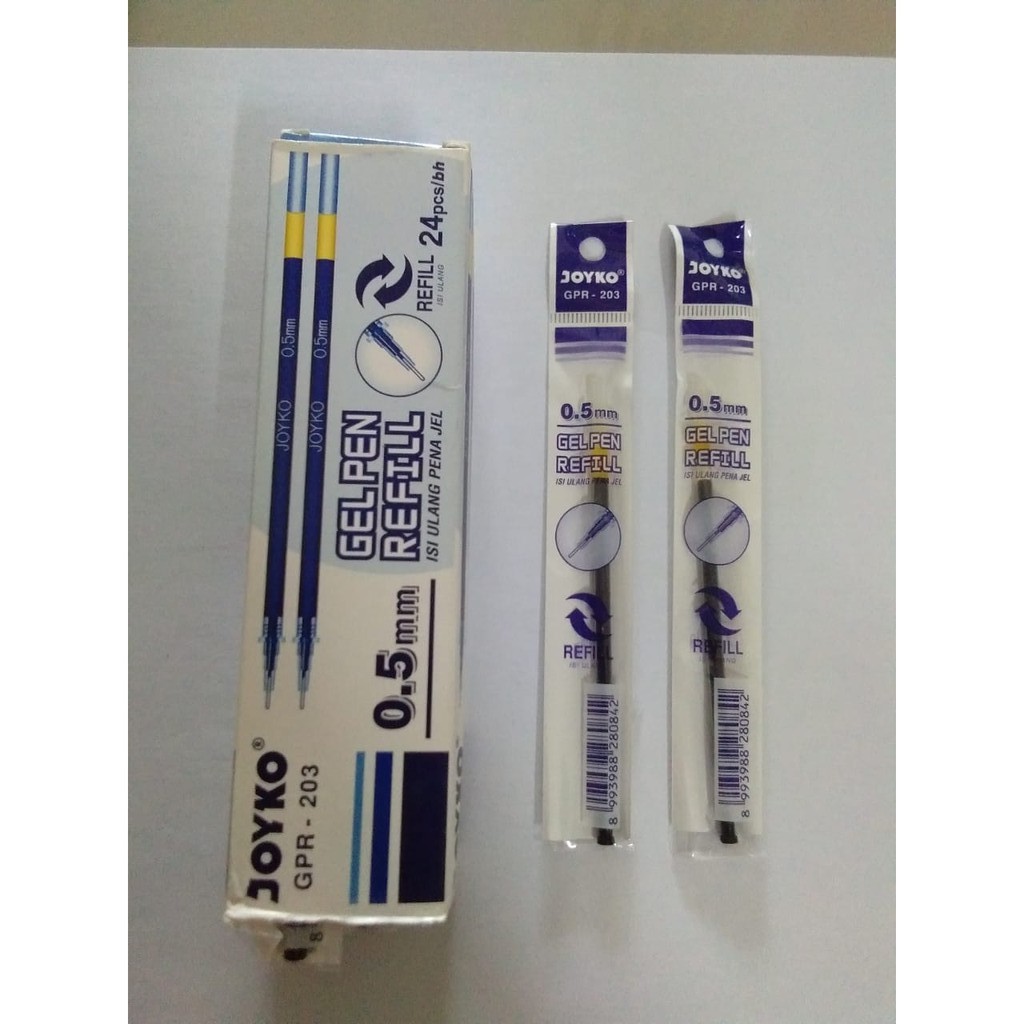 

REFFIL GEL PEN GPR-203 0.5mm JOYKO REFILL isi ulang refil