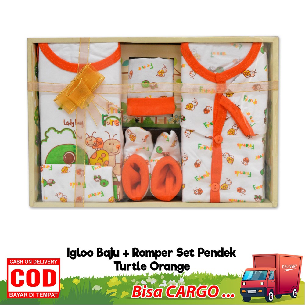 Kiddy Baby Newborn Gift Set / Baju+Romper Bayi Set / Kado Bayi Baru Lahir