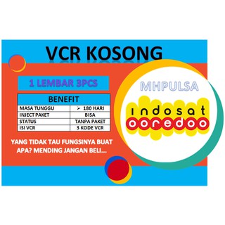 VOUCHER INDOSAT DATA KOSONG/VOUCHER ZERO | Shopee Indonesia