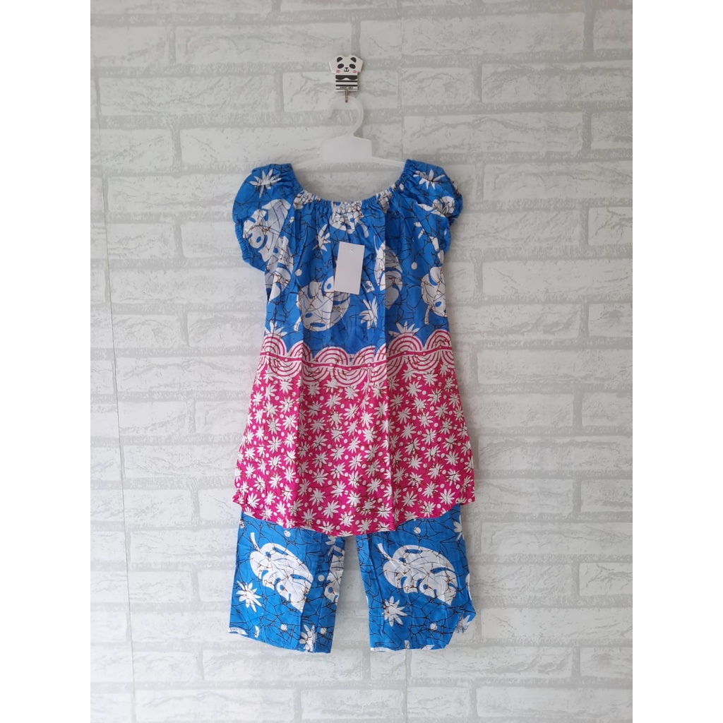 SETELAN BAJU TIDUR ANAK BABYDOL ANAK LENGAN KERUT SIZE 0 (0,5TH - 2TH)