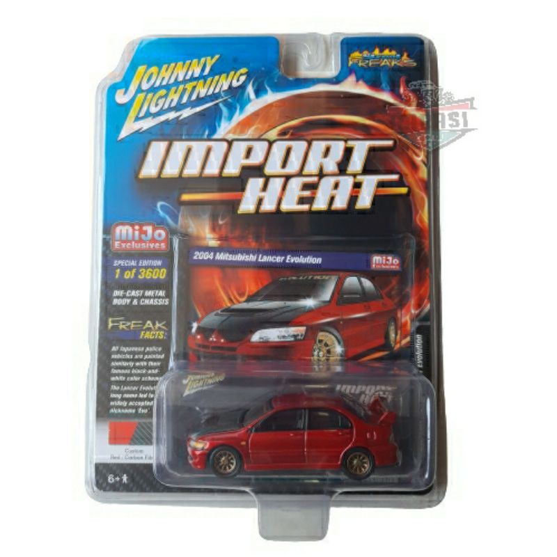 Johnny Lightning Mitsubishi Lancer Evolution 2004