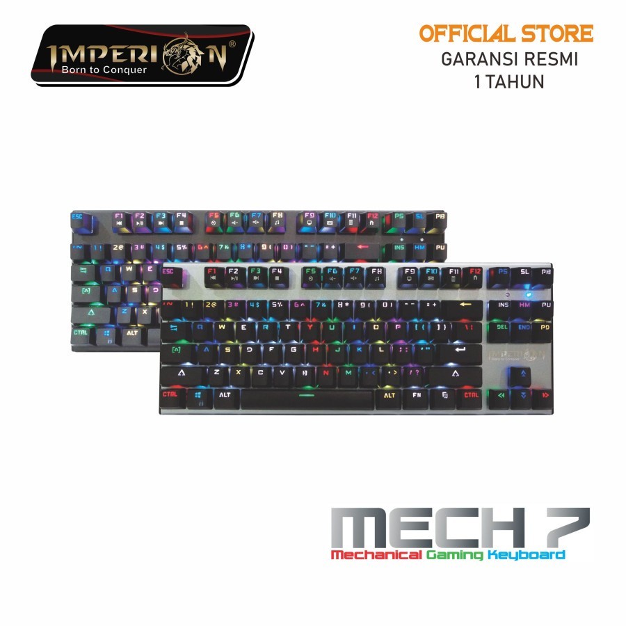 Keyboard Gaming Imperion Mech 7 KG-M07R Mechanical, RGB