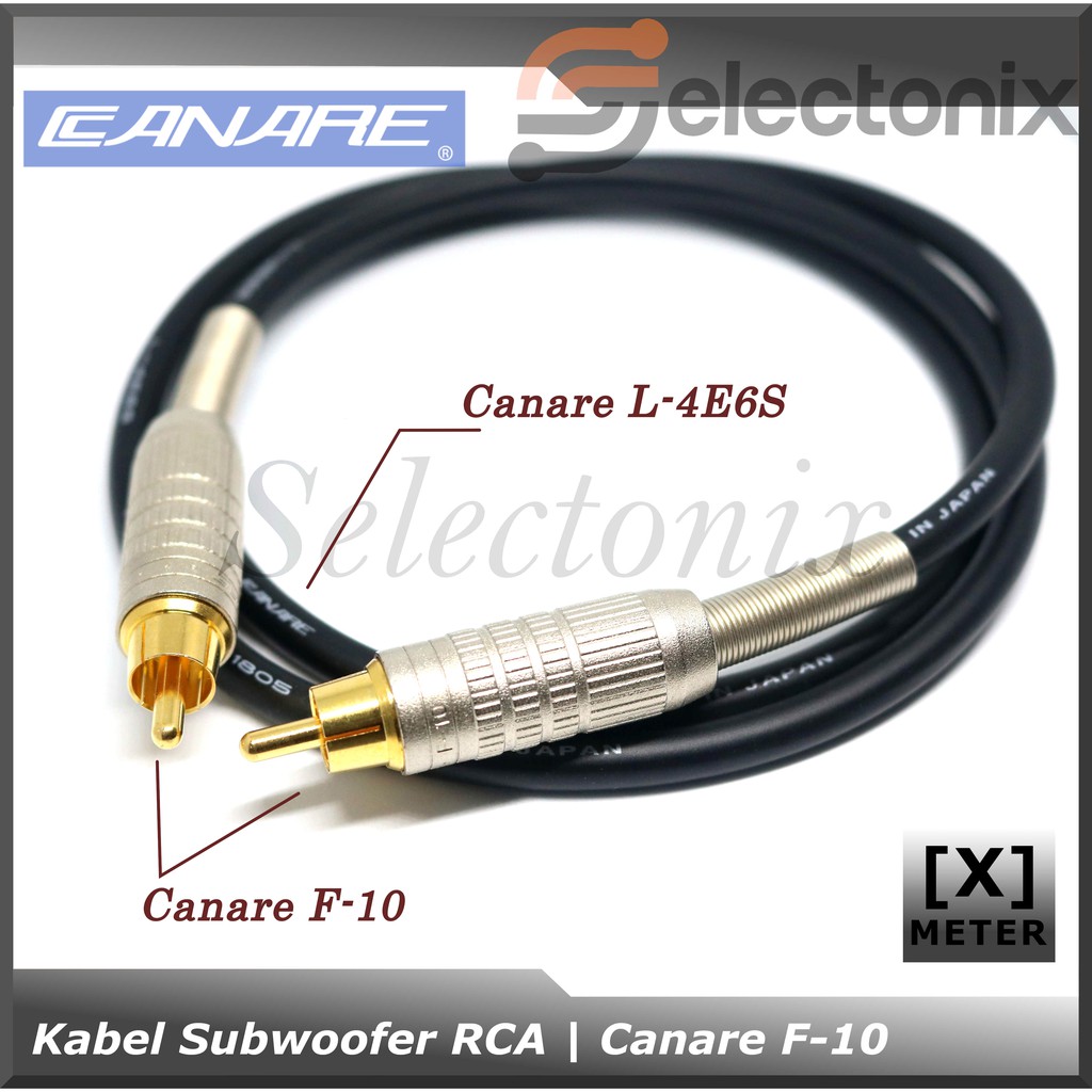 Kabel Subwoofer RCA | Canare F-10 Starquad [request]