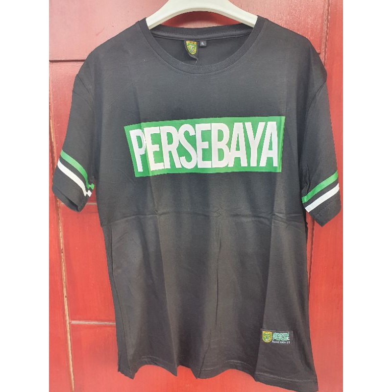 KAOS TSHIRT PERSEBAYA HITAM