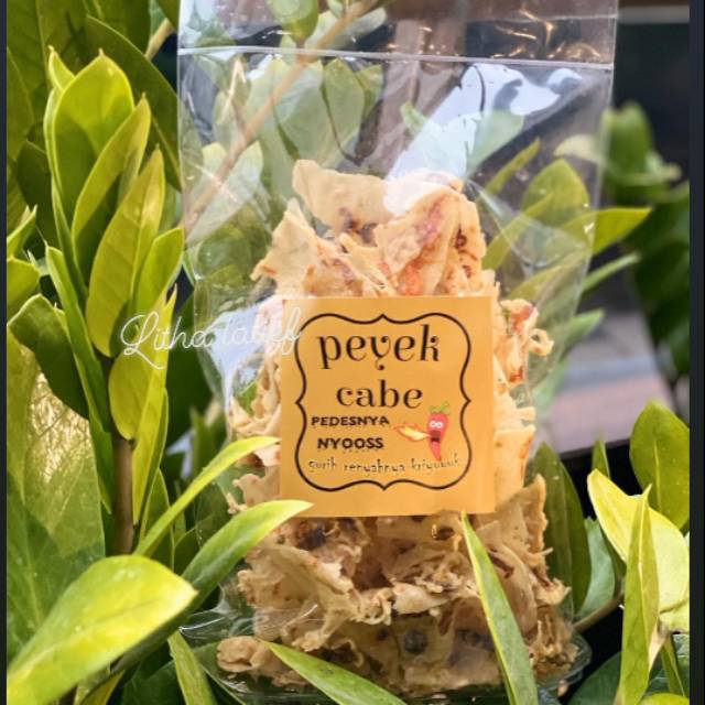 

Peyek cabe