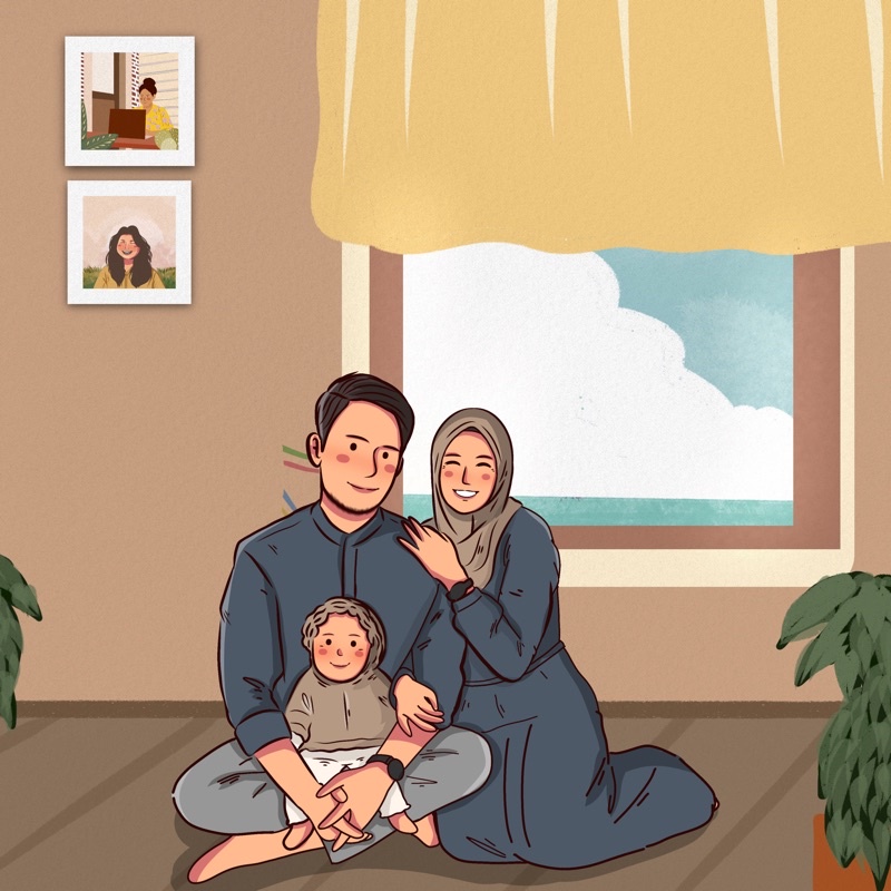 Ilustrasi Chibi Art Rafillery