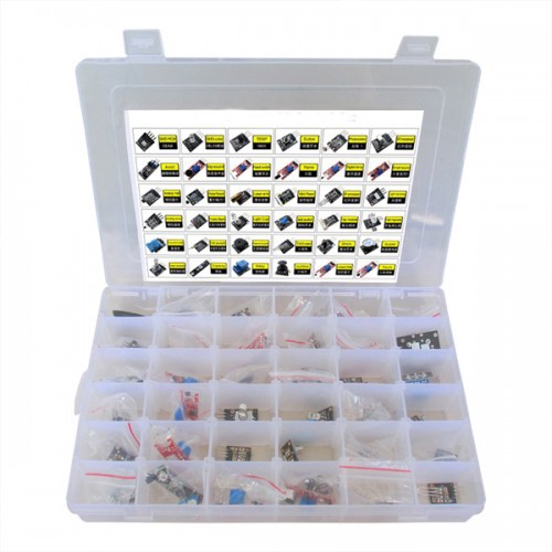 37 IN 1 Arduino Sensor Kit with Box