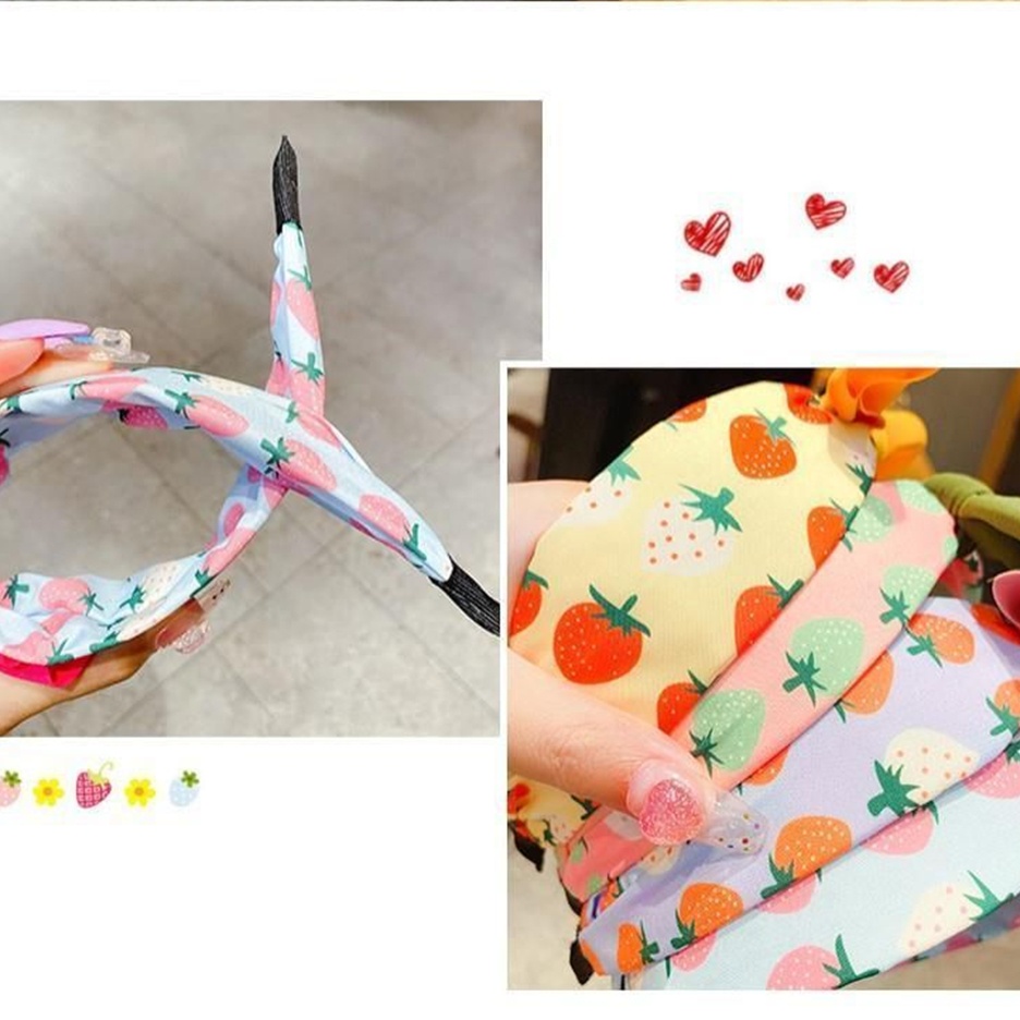 BANDO ANAK KOREA MOTIF BARU LEMBUT CANTIK LUCU VARIASI RAMBUT ORIGINAL IMPORT