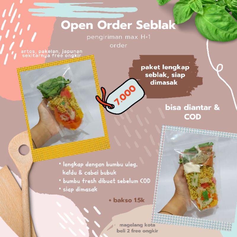 

Seblak Homade Instan Lengkap