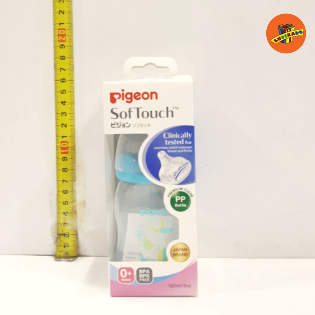 PIGEON SOFT TOUCH PP BOTTLE 160ml - Botol Susu Bayi