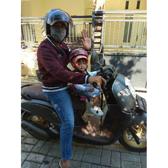 COD/BayarDiTempat promo kursi boncengan bayi di Sepeda motor tempat duduk anak di depan