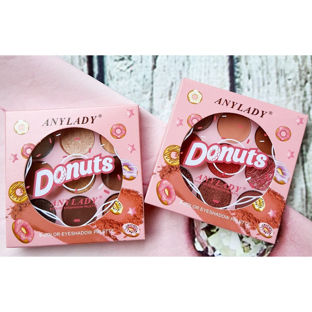 [Per Pc] Eyeshadow Anylady / Any Lady Donuts 9 Warna Kode: 823