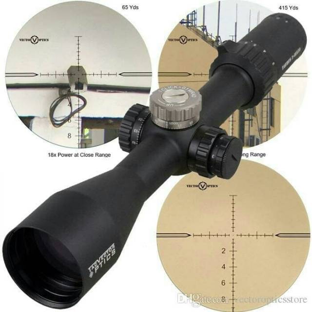 Telescope Vector Optic Taurus 5-30x56 SFIR FFP Tube 30 Reticle Glass for Rifle Scope Hunting