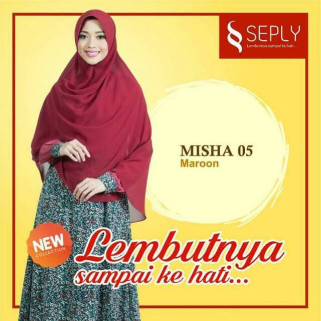 Seply Misha 05 (Gamis set Hijab)