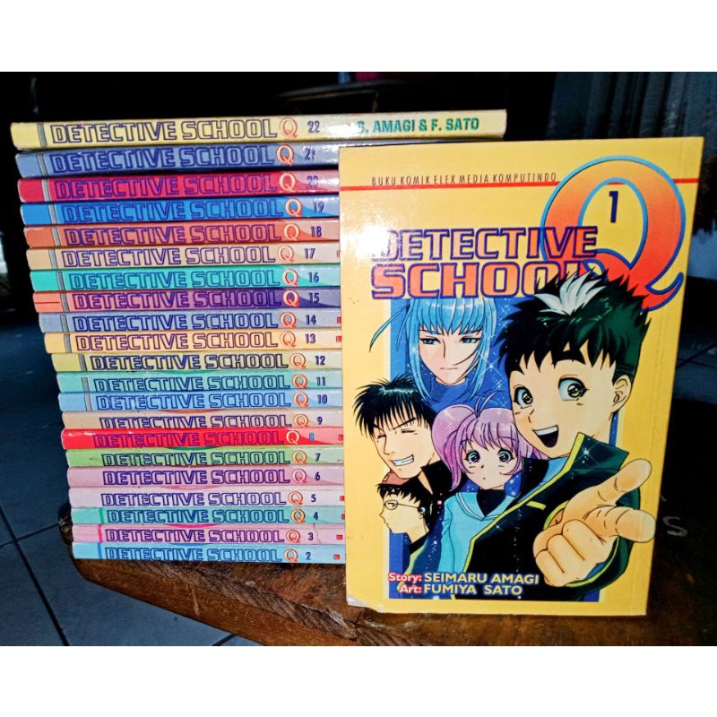 KOMIK DETECTIVE SCHOOL Q Preloved