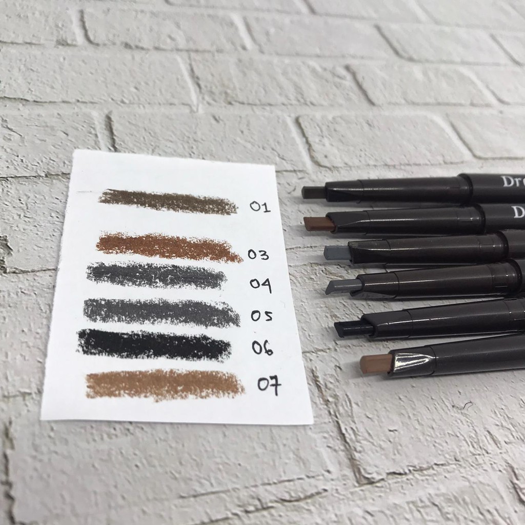 [+Brush] DNM AUTOMATIC DRAWING EYEBROW PENCIL + BRUSH / DNM PENSIL