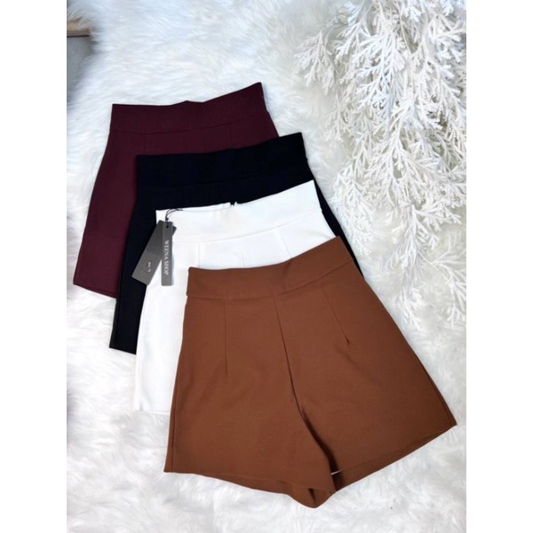 BAWAHAN CELANA PENDEK KATUN HIGHWAIST WEENA SHOP IMPORT BKK/BANGKOK