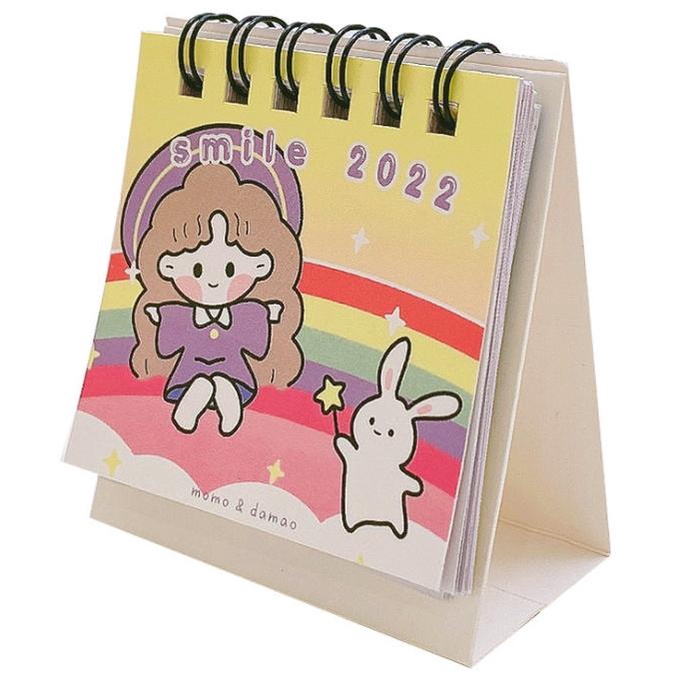 

Memo kalender meja lucu Note jadwal harian - bunny girl