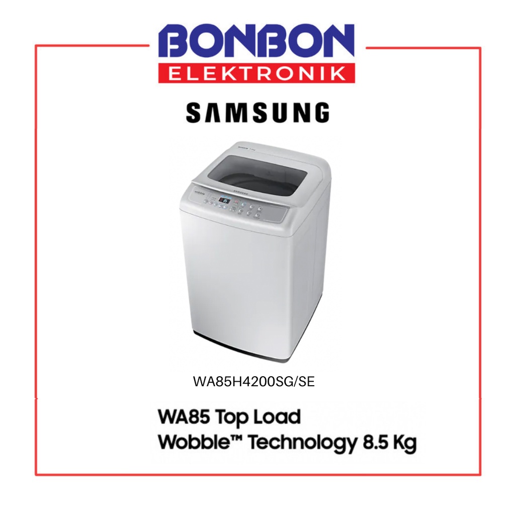 Samsung Mesin Cuci Top Loading 8.5KG WA85H4200SG/SE / WA-85H4200-SG / WA85H4200