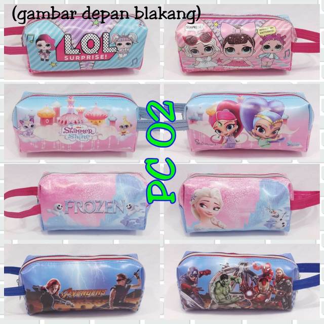 

Tempat pensil karakter anak/ tempat pensil