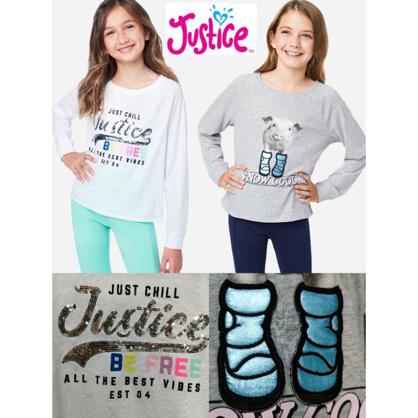 W0160 BAJU ANAK LENGAN PANJANG JUSTICE