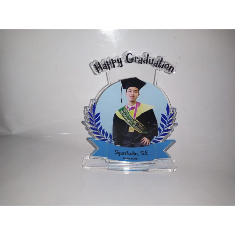 Plakat KKN Akrilik 5mm Plakat Akrilik Wisuda