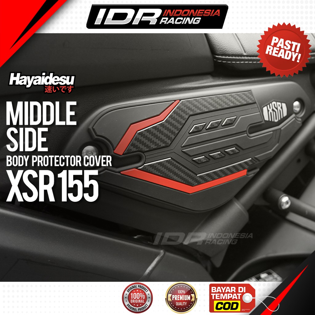 Hayaidesu XSR 155  Middle Side Cover Body Protector Aksesoris Yamaha