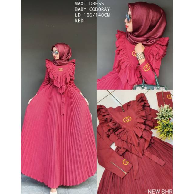Maxi Dress SHr / Gamis Rempel Import