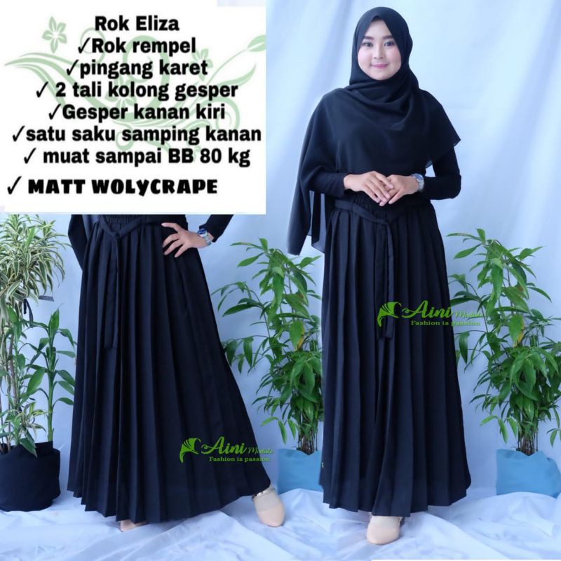 Rok Eliza Wollycrepe // Rok Aini Modiste Ori