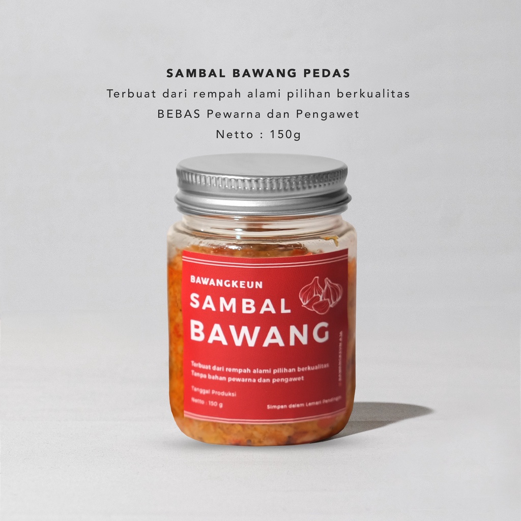 

Sambal Bawang Pedas 150gr by Bawangkeun